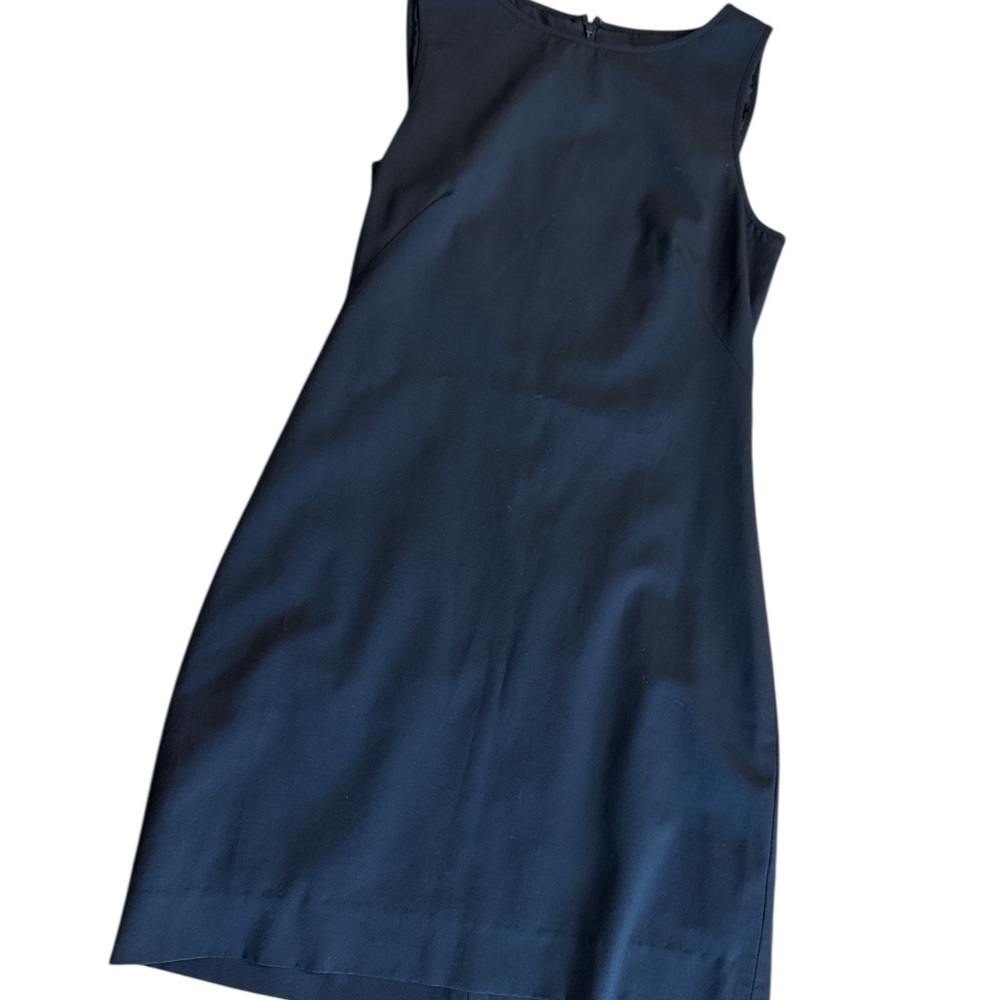 Theory - Elegant Black Sleeveless Dress - Picture 2 of 4